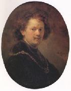 Self Portrait Bareheaded (mk05) REMBRANDT Harmenszoon van Rijn